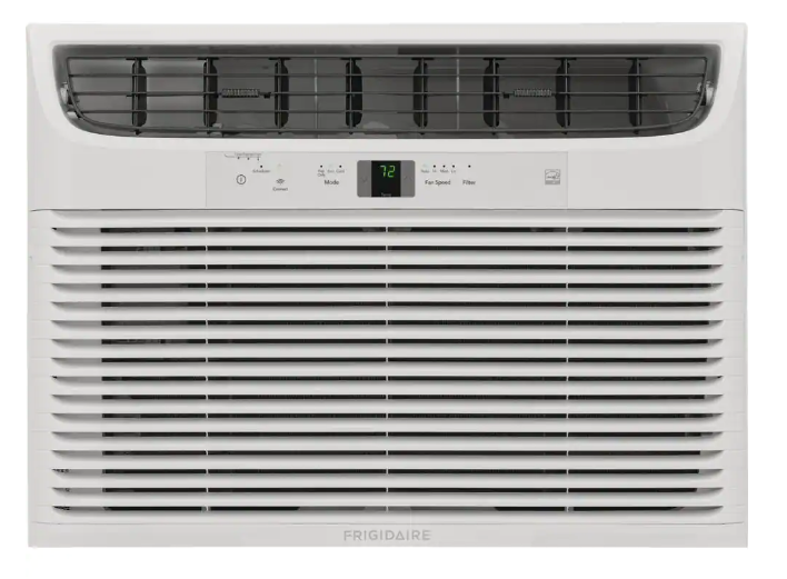 25,000 BTU Window-Mounted Room Air Conditioner in White with Remote