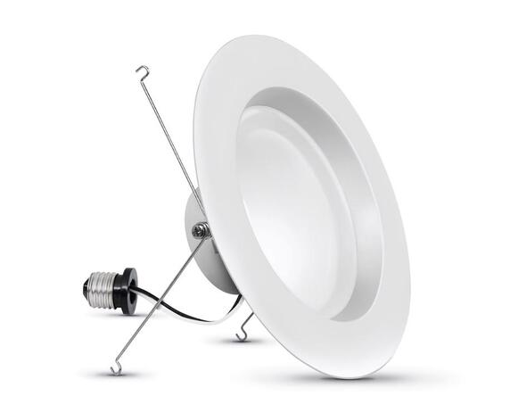 Feit Electric Dimmable Recessed Downlight Enhance Daylight 5-6" W Aluminum LED 120 W Daylight