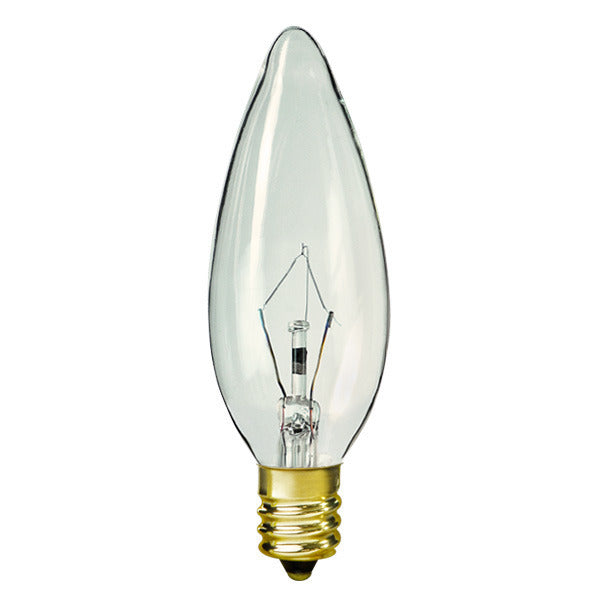 Feit Electric Chandelier 4 bulbs 40 W Light Bulbs Candelabra Base Straight TIp