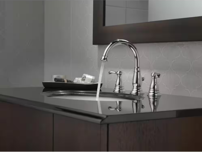 Porter 8 in. Widespread 2-Handle Bathroom Faucet in Chrome
