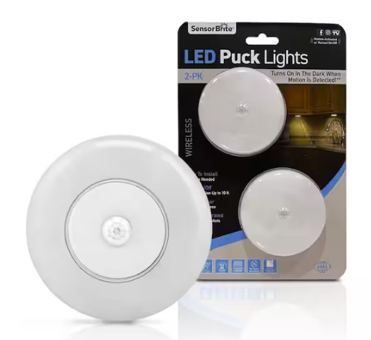 LED Puck Night Light (2-Pack)