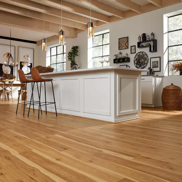Outlast+ 6.14 in. W Arden Blonde Hickory Waterproof Laminate Wood Flooring (16.12 sq. ft./case)