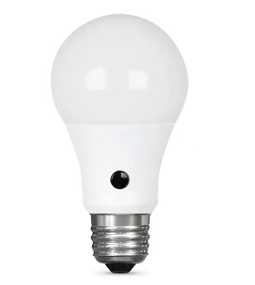 60-Watt Equivalent Daylight (5000K) A19 IntelliBulb Dusk to Dawn CEC Title 20 Compliant 90+ CRI LED Light Bulb