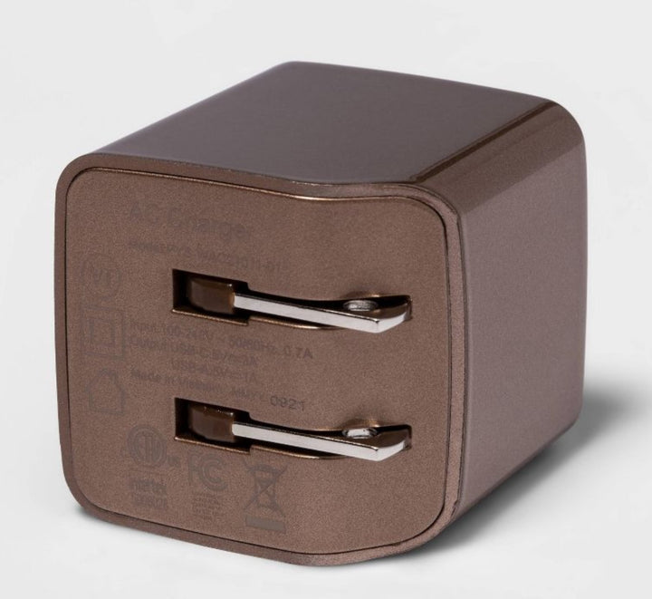 Heyday 2-Port 20W USB and USB-C Wall Charger