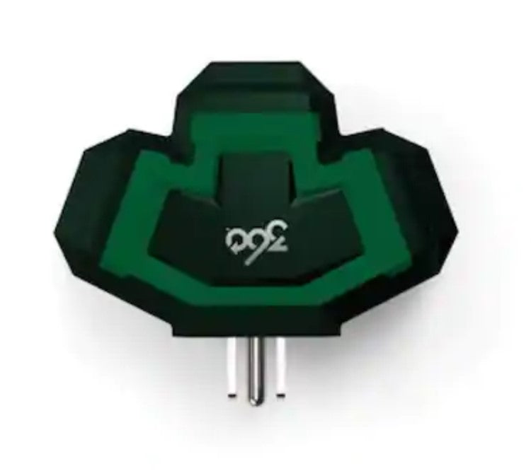 3-Outlet Power Hub Adapter Green