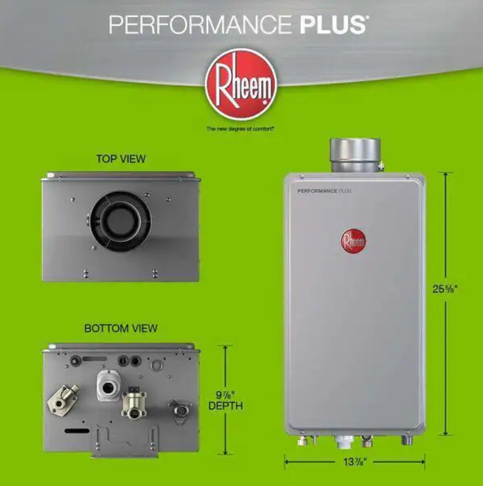 Performance Plus 8.4 GPM Natural Gas Indoor Tankless Water Heater