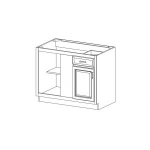Shaker White Corner Cabinets
