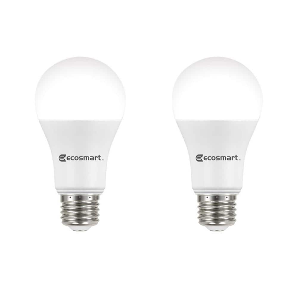 75-Watt Equivalent A19 Dimmable Energy Star LED Light Bulb Soft White (2-Pack)