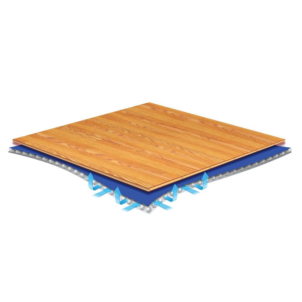 Roberts AirGuard 100 sq. ft. 40 in. x 30 ft. x 2 mm 5-in-1 Underlayment with Microban for Laminate and Engineered Wood Floors