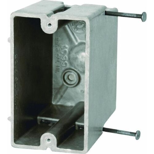 Allied Moulded Switch Box 18.0 Cu In 2-7/8 " Dx2-1/4 " Wx3-5/8 " H Fiberglass 1 Gang Bulk